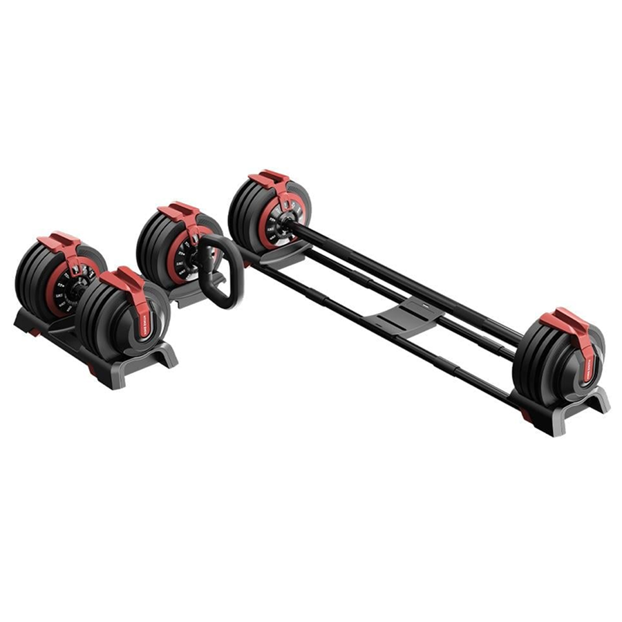 kingsmith-mekanik-ayarli-24kg-dambil-kettlebell-halter-seti-3u1-arada