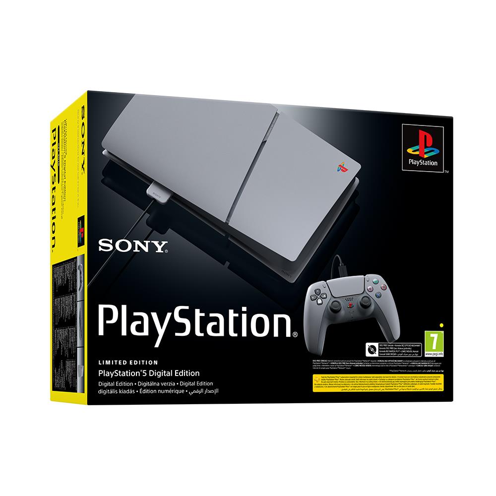 Sony Playstation 5 Slim 1TB Digital Sürüm Oyun Konsolu / 30.Yıl Dönümü Serisi