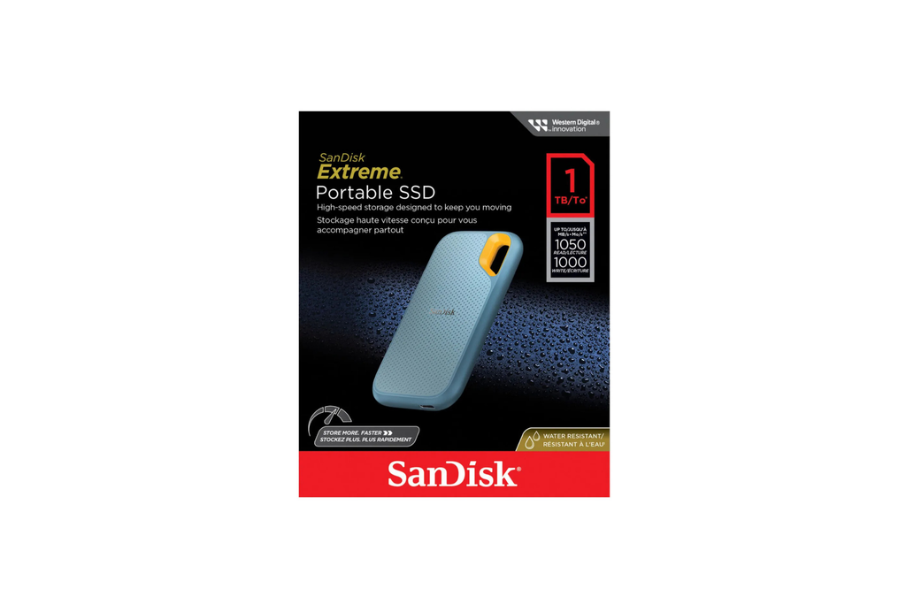 Sandisk Extreme 1TB 1050MB/sn V2 Taşınabilir SSD SDSSDE61-1T00-G25B