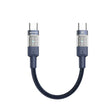 Porodo 1.1ft (35cm) Braided USB-C to USB-C Kablosu