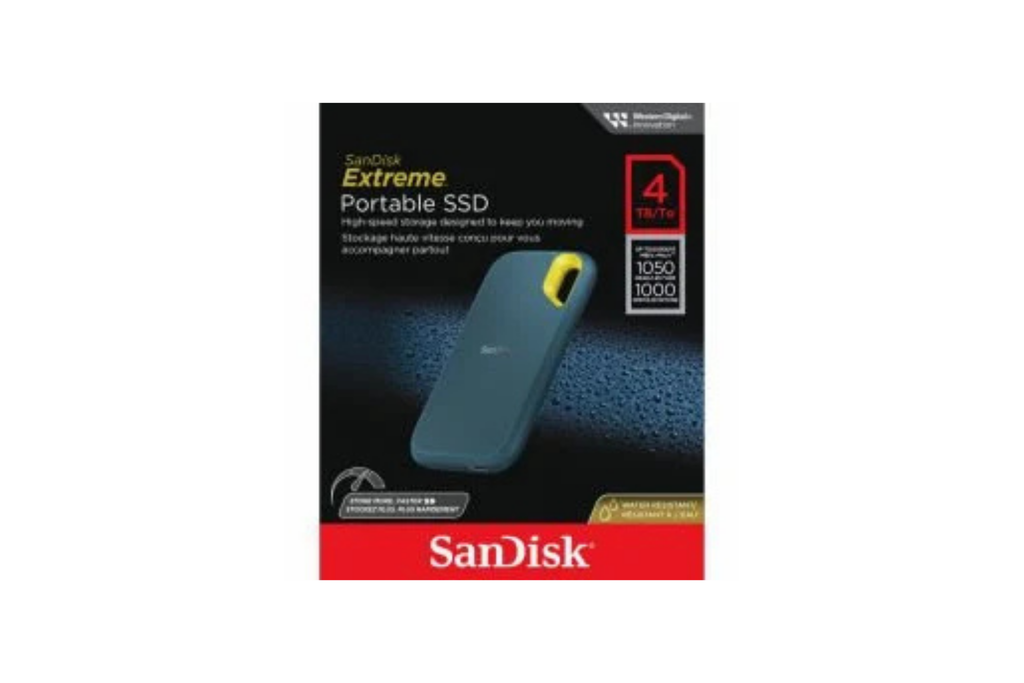 Sandisk Extreme 4TB 1050MB/sn V2 Taşınabilir SSD