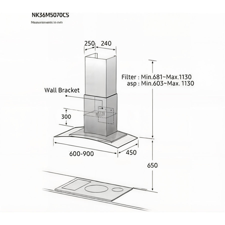 samsung-nk24m5070cs-bacali-davlumbaz