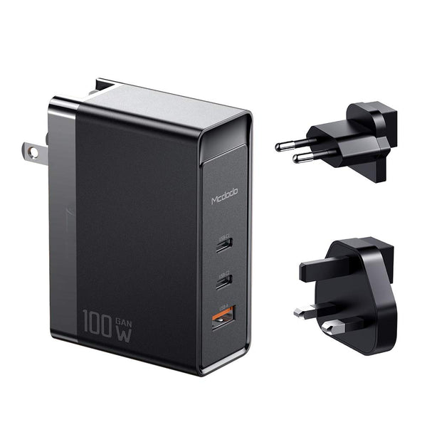 Mcdodo GaN 100W 3-Port Hızlı Şarj Cihazı