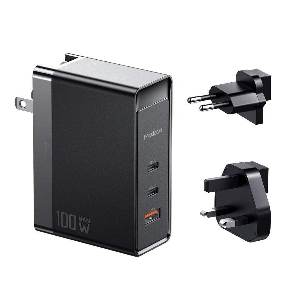 Mcdodo GaN 100W 3-Port Hızlı Şarj Cihazı