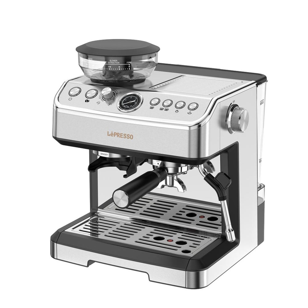 Lepresso Advanced Espresso Machine with Pressure Gauge LP015 Kahme Makinesi