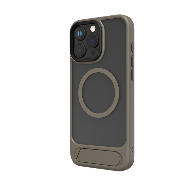 Levelo Matteo Case with Bottom Stand Grip for iPhone 16 ProMax / Pro