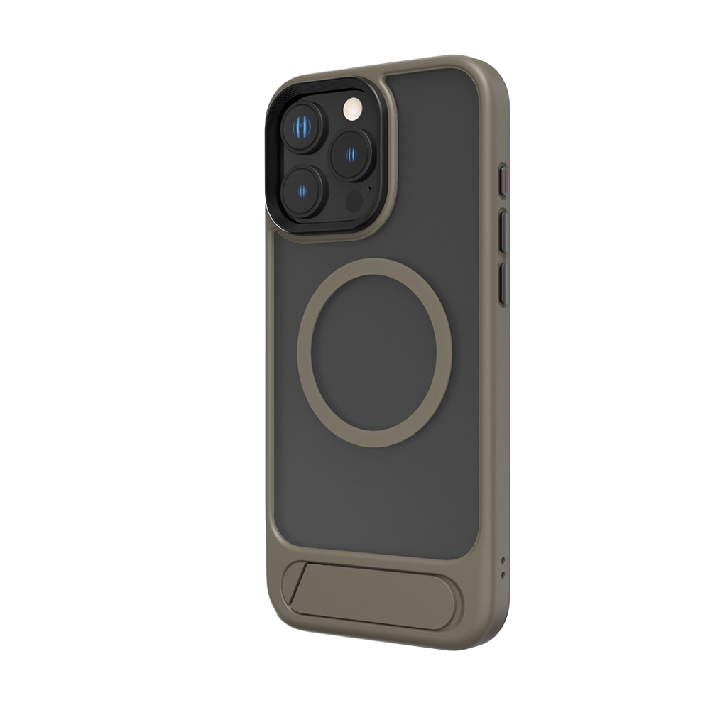 Levelo Matteo Case with Bottom Stand Grip for iPhone 16 ProMax / Pro