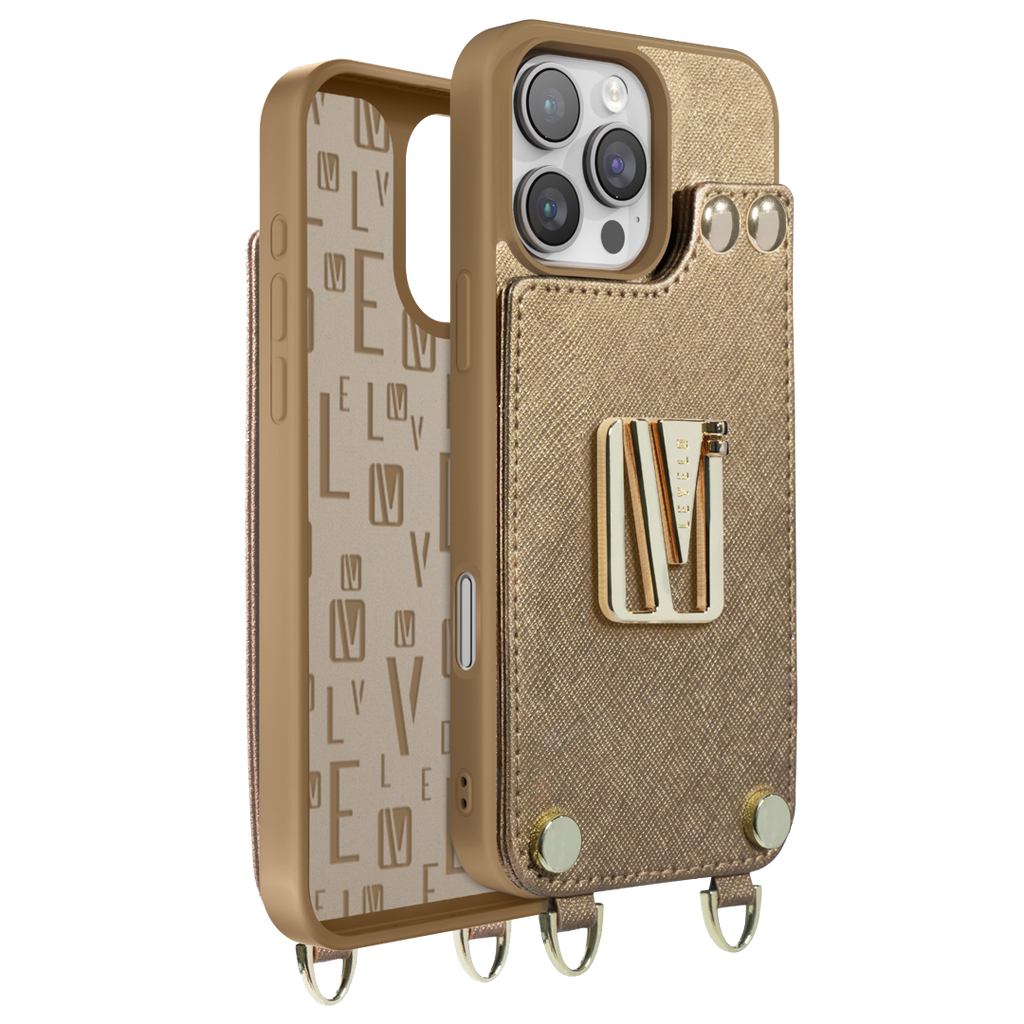 Levelo Serena Leather Case for iPhone 16 Pro Max / Pro