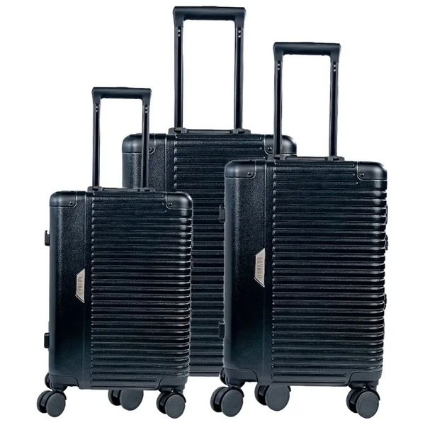 Levelo Travelo Aluminum &amp; PC Luggage Set Suitcase 