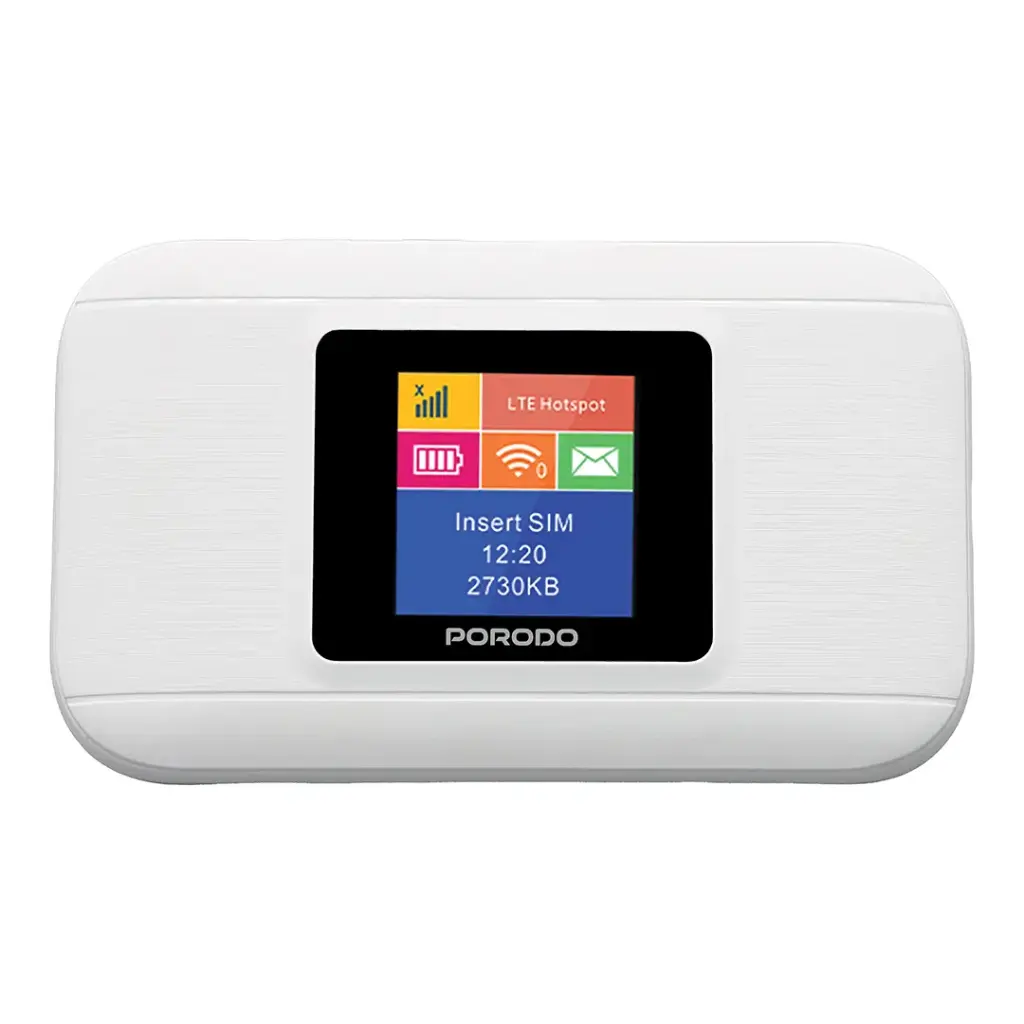 porodo-nexfi-3000mah-4g-lte-tasinabilir-cok-kullanicili-wifi-yonlendirici