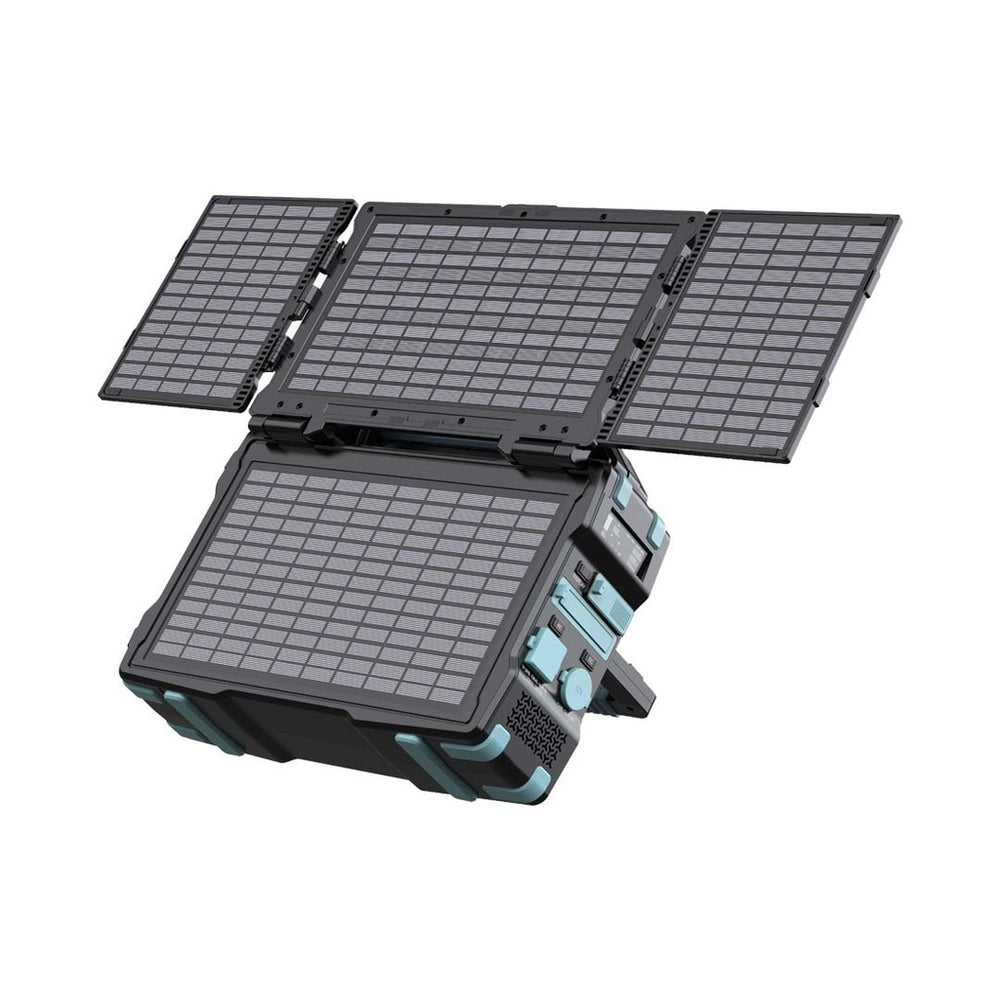 Powerology Portable Solar Power Generator 284Wh 300W QC 76800mAh