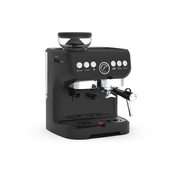 LePresso Yarı Otomatik Espresso Makinesi Öğütücü ve Süt Buharlaştırıcı