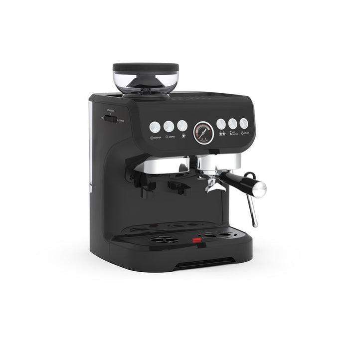 LePresso Yarı Otomatik Espresso Makinesi Öğütücü ve Süt Buharlaştırıcı