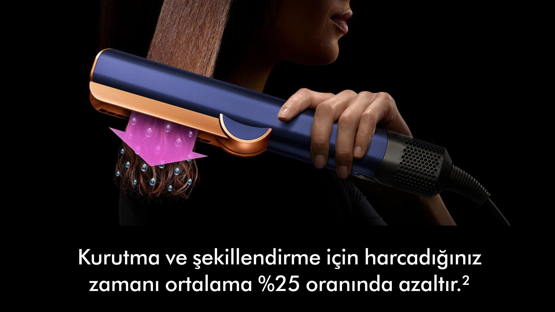 Dyson Airstrait™ Hair Straightener HT01 (Strawberry, Silver, Pink