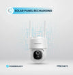 Powerolgoy Built-In Solar Pan & Tilt Outdoor 2K Camera PP073