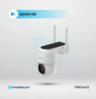 Powerolgoy Built-In Solar Pan & Tilt Outdoor 2K Camera PP073
