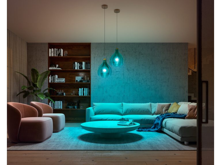 Philips Hue Başlangıç kiti: 3 E27 akıllı ampul (1100) + kısma anahtarı