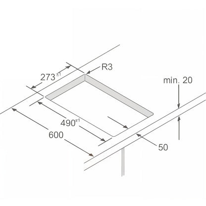 Samsung C21RJAN/BOL Siyah Cam  2 Gözlü  Elektrikli Ankastre Ocak2