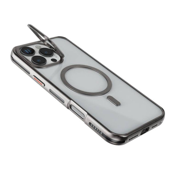 Levelo Morphix Cuero Gripstand Kılıf, iPhone 16 Pro Max