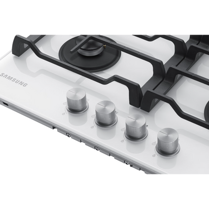 Samsung NA64M7100AW 4 Gözlü Beyaz Cam Ankastre Ocak5