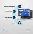 Powerology 27" Android Evrak Çantası Ekranı