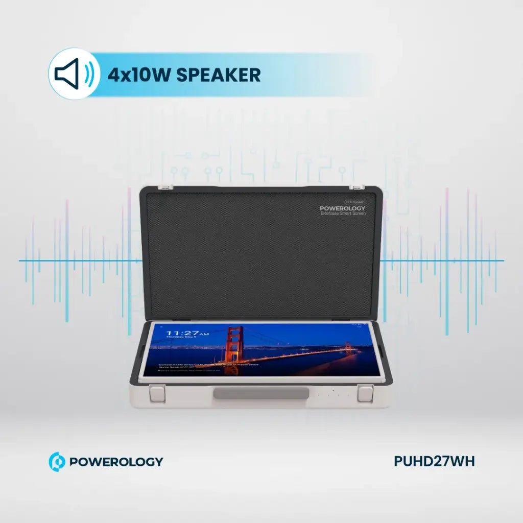 Powerology 27" Android Evrak Çantası Ekranı