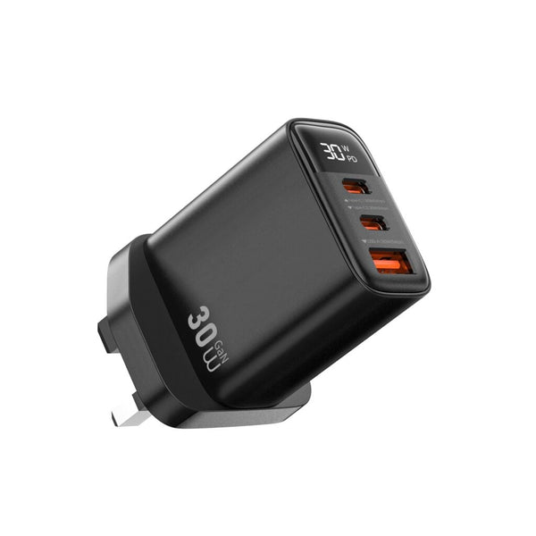 Wiwu Wi-G010 Firefly Serisi GaN Tech PD Hızlı Şarj Özellikli Şarj Başlığı 30W