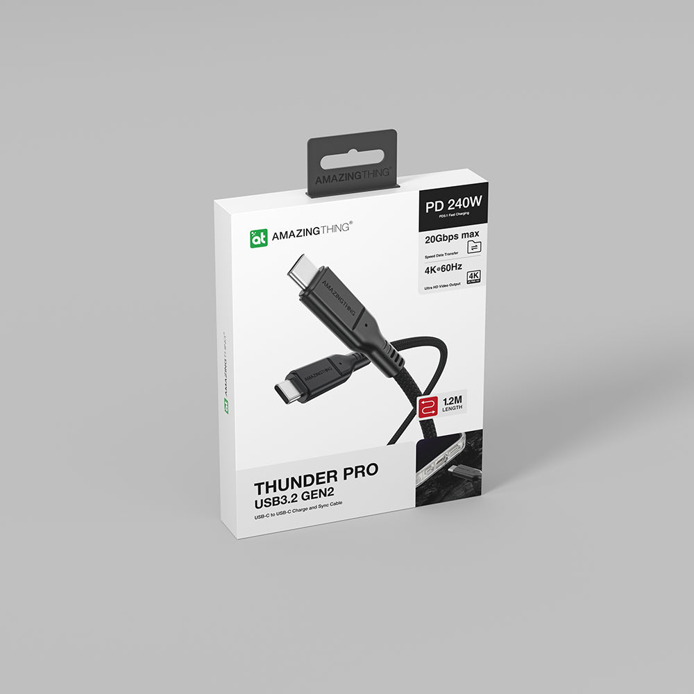 amazingthing-thunder-pro-usb3-2-gen2-pd3-1-port-korumali-type-c-to-type-c-kablo-120cm-240w-4k-60hz