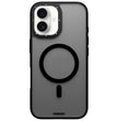 Apple iPhone 16 Kılıf Magsafe Şarj Özellikli Cam Arka Yüzey TPU Youngkit Gemstone Serisi Kapak