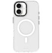 Apple iPhone 16 Kılıf Magsafe Şarj Özellikli Cam Arka Yüzey TPU Youngkit Gemstone Serisi Kapak