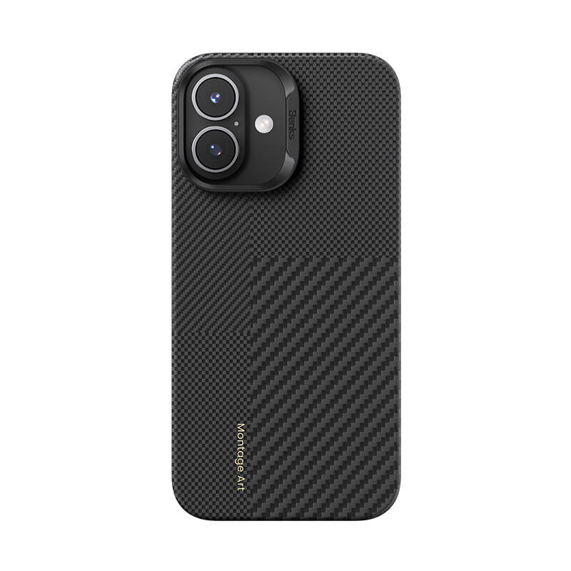 apple-iphone-16-case-magsafe-charging-feature-carbon-fiber-benks-montage-armorair-kevlar-cover