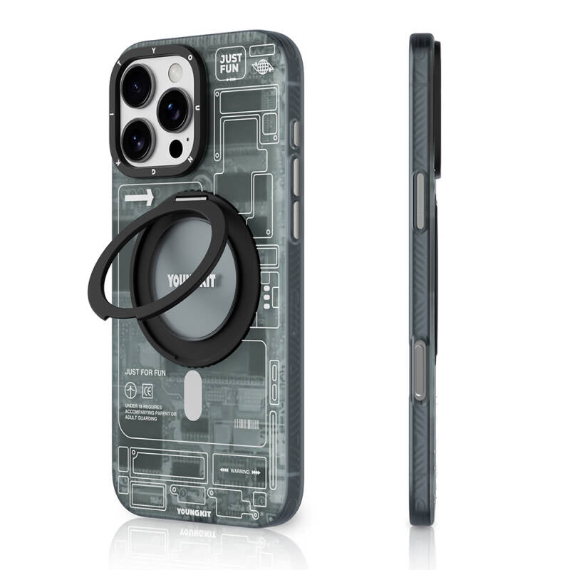 apple-iphone-16-pro-kilif-magsafe-sarj-ozellikli-youngkit-360-standli-technology-serisi-kapak