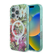 Apple iPhone 16 Pro Max Kılıf Guess Orjinal Lisanslı Magsafe Şarj Özellikli IML Baskılı Jungle Ring Kapak
