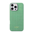 Apple iPhone 16 Pro Max Kılıf Magsafe Şarj Özellikli Aramid Fiber Pitaka Ultra-Slim Classic Serisi Forest Green Kapak