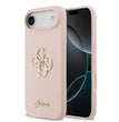 Apple iPhone 17 Air Kılıf Guess Orjinal Lisanslı Grained Yazı Logolu Kapak