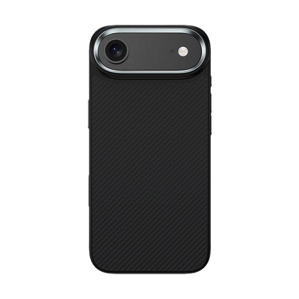 Apple iPhone 17 Air Kılıf Karbon Fiber M-safe Şarj Özellikli Benks Hybrid ArmorPro 600D Kevlar Kapak