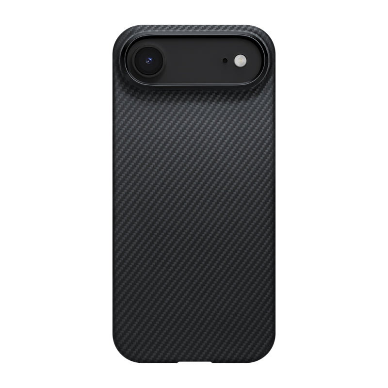 apple-iphone-17-air-case-m-safe-charging-feature-1500d-aramid-fiber-pitaka-ultra-slim-classic-series-black-grey-twill-cover