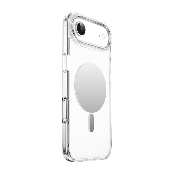 Apple iPhone 17 Air Case with M-safe Charging Feature Wiwu MCC-701 Mirrored Pro Series Hard PC Black Cover 