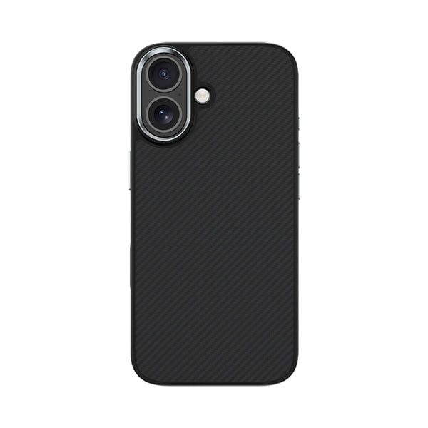 Apple iPhone 17 Kılıf Karbon Fiber M-safe Şarj Özellikli Benks Hybrid ArmorPro 600D Kevlar Kapak