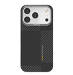 Apple iPhone 17 Pro Kılıf M-safe Şarj Özellikli 600D Metal Kamera Çerçeveli Raptic Aramid Fiber Geotik Serisi Kapak
