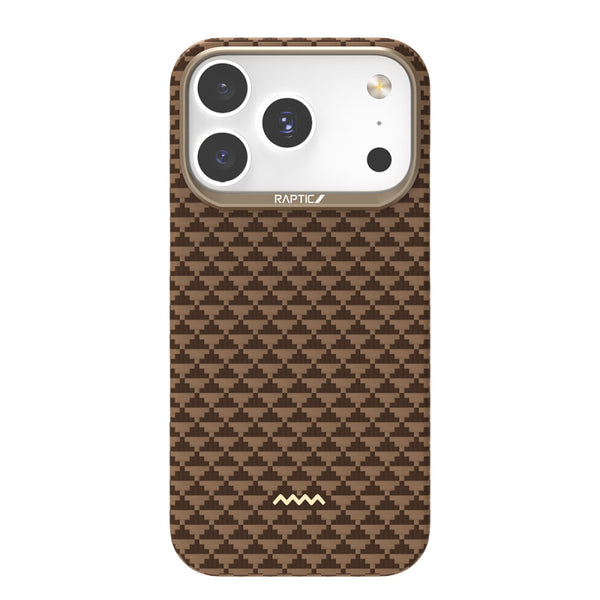 Apple iPhone 17 Pro Max Kılıf M-safe Şarj Özellikli Raptic Aramid Skin Origin Serisi Kapak