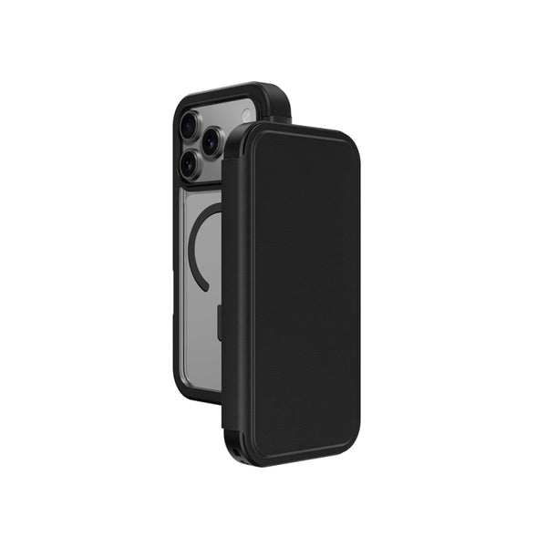 Apple iPhone 17 Pro Max PU Card Holder Flip Amazingthing Glamour Folio Series Case