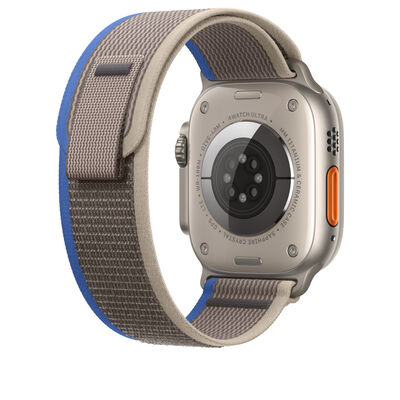 Apple Watch 7 38mm - 40mm - 41mm Wiwu Trail Loop Naylon Örgü İşlemeli Hasır Kordon Strap Kayış