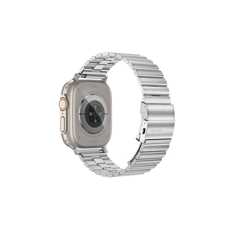 Apple Watch Ultra 49mm Amazingthing Titan Steel Metal Kordon