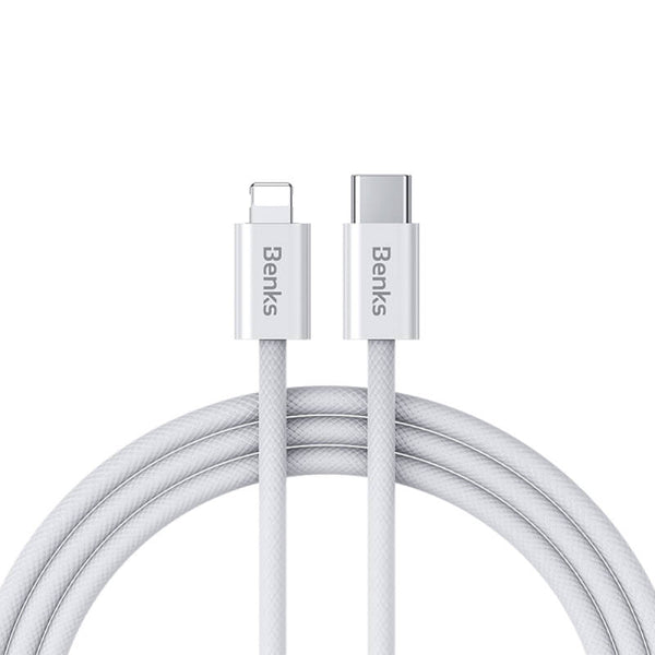 Benks D46 Type-C to Lightning PD 3.0 Braided Charging and Data Cable 60W 2 Meters