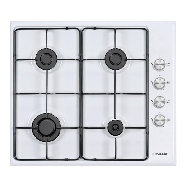 FINLUX FGH60TNW 4 Gözlü Beyaz Emaye Ocak