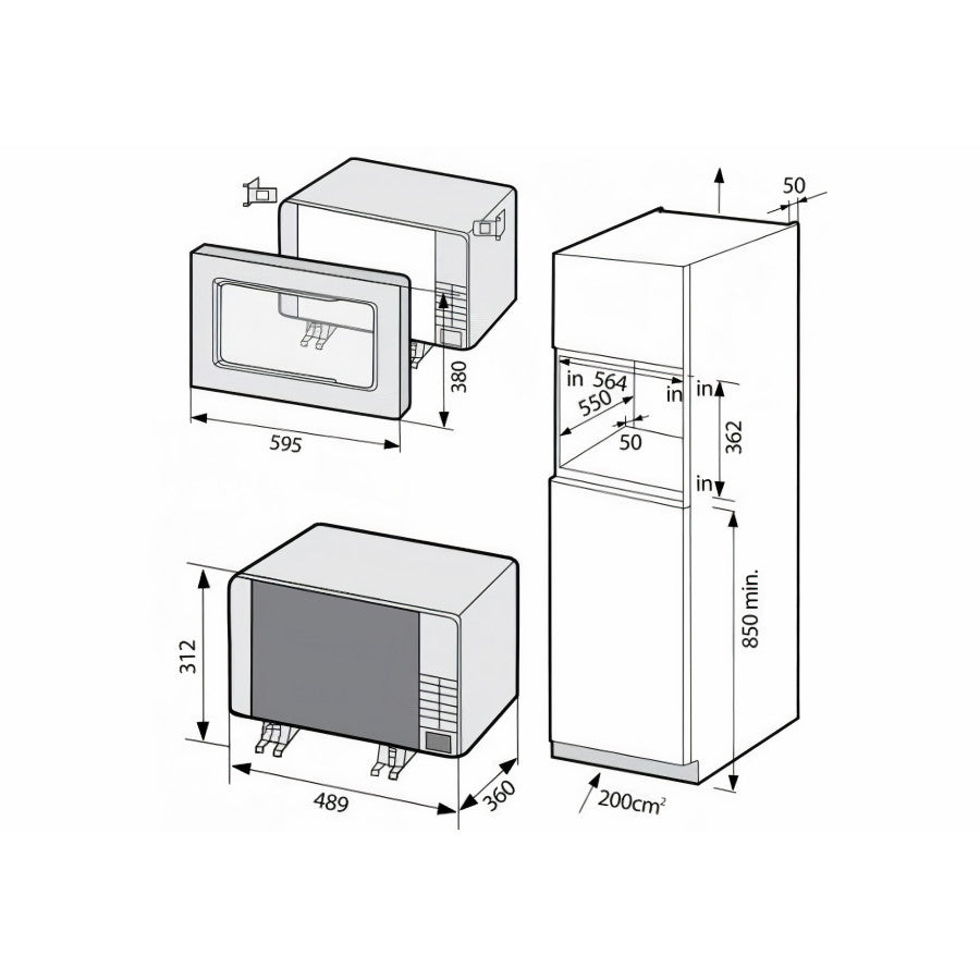 samsung-mg23a7013cb-ol-ankastre-23-lt-mikrodalga
