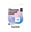 Sandisk Creator 512GB 190/130MB/S Microsdxc Uhs-I A2 V30 Adaptörlü Hafıza Kartı
