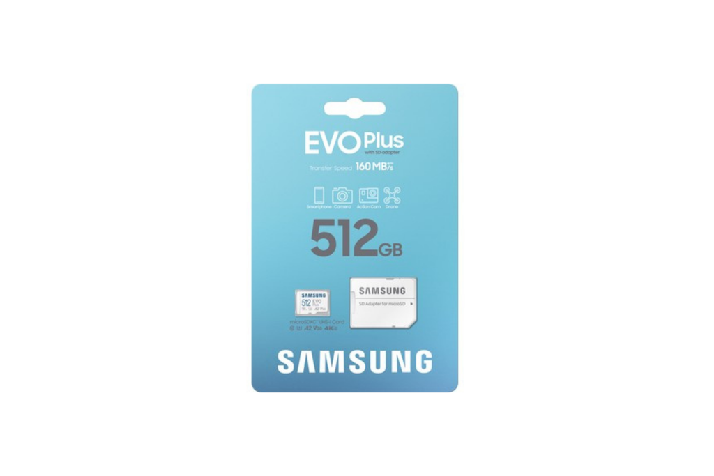 Samsung Evo Plus 512GB Adaptörlü Hafıza Kartı