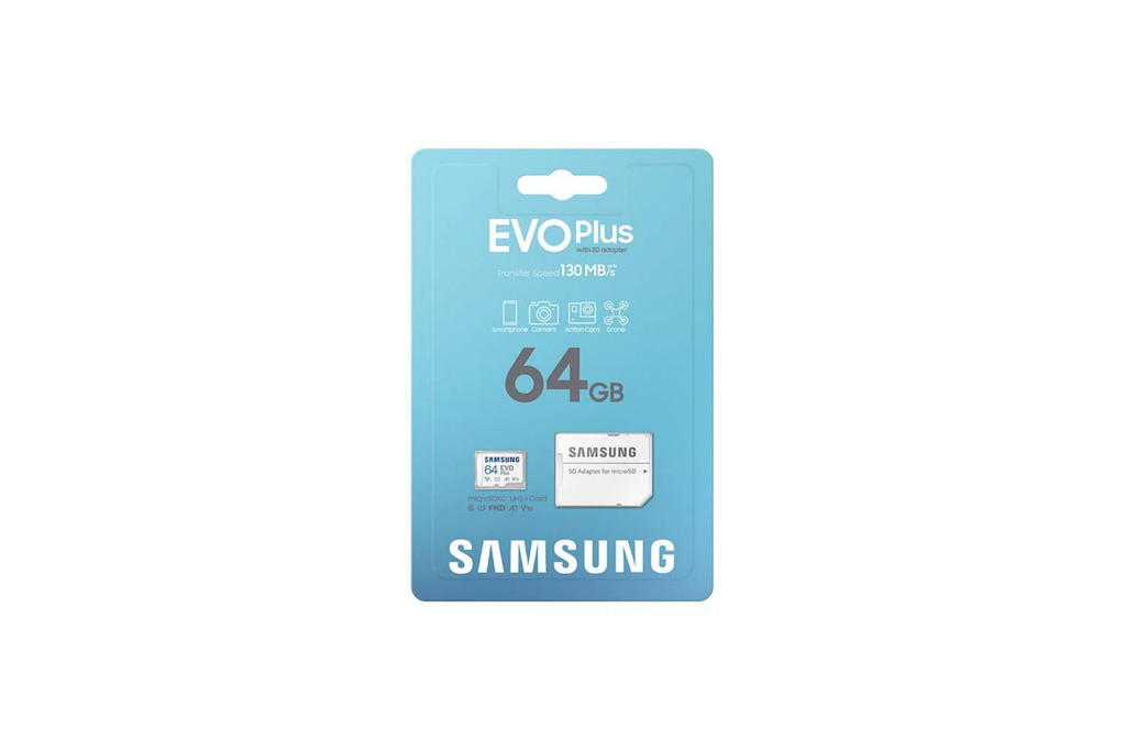 Samsung Evo Plus 64GB Adaptörlü Hafıza Kartı